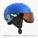 サロモン SALOMON スキー ジュニア バイザー ヘルメット GROM VISOR L40539600 