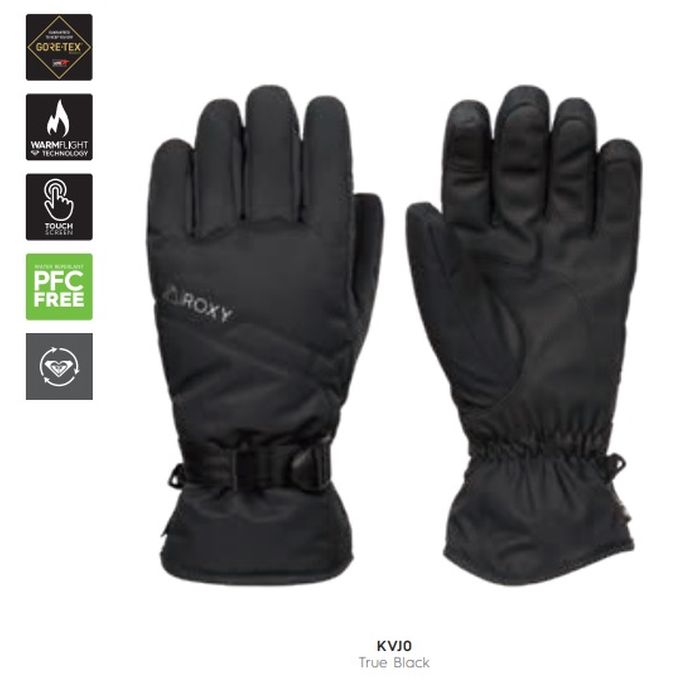 【予約販売中】 ロキシー ROXY レディース スキー スノーボード GORETEX ゴアテックス グローブ GORE TEX FIZZ GLOVES ERJHN03217 【22-23モデル】