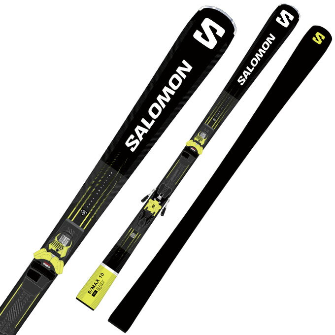 SALOMON ( サロモン スキー板 ) 旧モデル【2022-2023】 S/MAX 10 SMAX10 エスマックス10 M12 GW 【金具付き スキーセット】