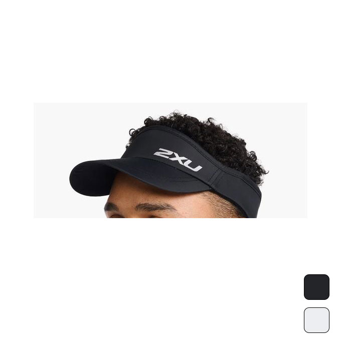 【お得なクーポン発行中】 ツータイムズユー 2XU ランニング メンズ レディース 帽子 バイザー 2XU RUN VISOR UQ5686F 【2022FW】