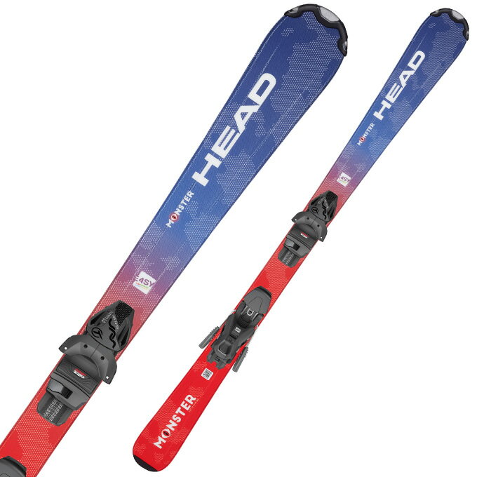 HEAD ( ヘッド ジュニア スキー 板 ) ジュニア 【2022-2023】 MONSTER EASY JRS JRS 4.5 GW 【金具付き スキーセット】