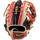 【人気商品】 ■ ゼット ZETT 野球 軟式グラブ グローブ 内野手用 プロステイタス 源田モデル 母の日 BRGB32456M 1961 【2024SS】