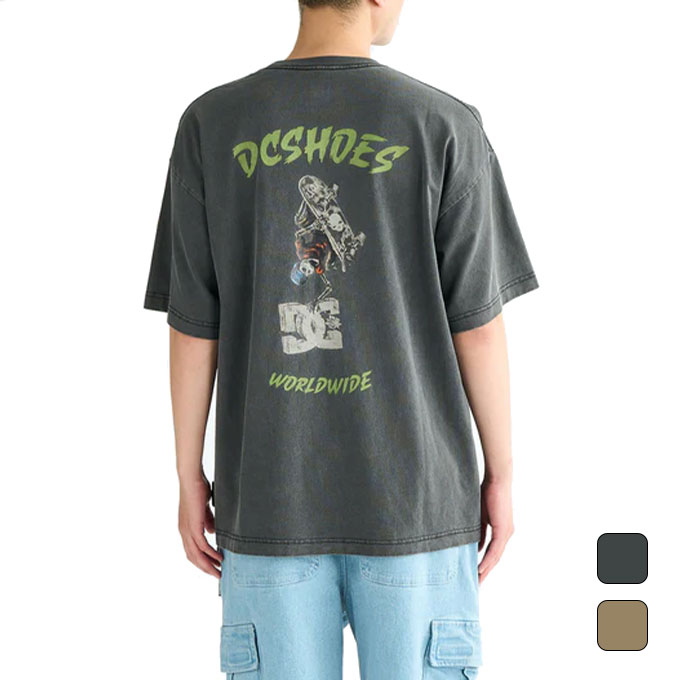 楽天SPOPIA NET SHOP【お得なクーポン発行中】 ディーシーシュー DC Shoes スポーツ カジュアル ウェア メンズ トップス 半袖 Tシャツ 25 SKATE SKULL SS DST251090 【2025SS】