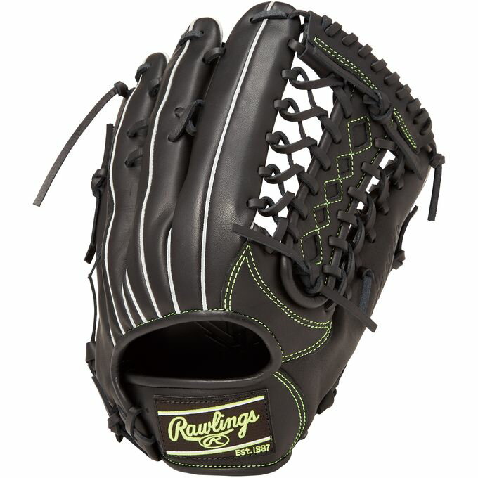 ローリングス rawlings 野球 軟式用グラブ HYPER TECH ハイパーテック DEEP WELL POCKET GR4HTDW7 ブラック B 