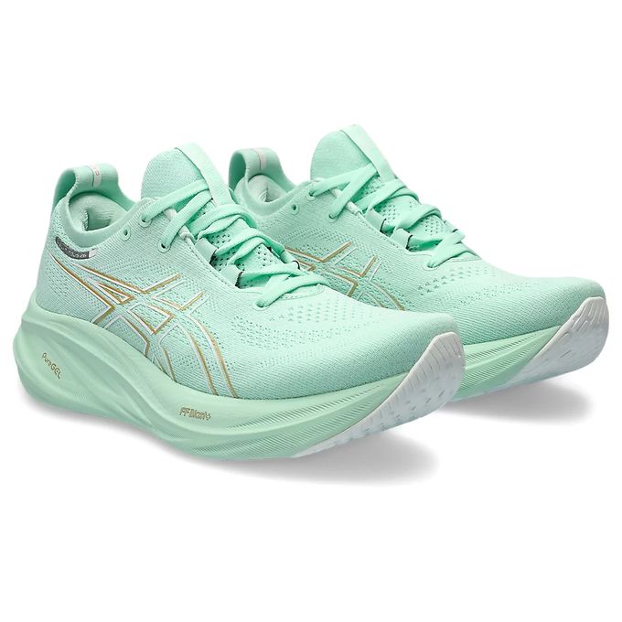 アシックス ASICS レディース ランニング シューズ GEL-NIMBUS 26 1012B601 MINT TINT/PALE MINT 【2023FW】