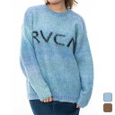 【お得なクーポン発行中】 RVCA ルーカ レディース スポーツ カジュアル ウェア トップス セーター BIG RVCA KNIT BE044652 【202...