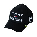 トミーヒルフィガー TOMMY HILFIGER ゴルフ アクセサリー 帽子 キャップ キャップトリプルロゴ THMB903F 10 【2023FW】