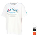 【お得なクーポン発行中】 コンバース CONVERSE レディース バスケットボール ウエア 4S_ガールズプリントTシャツ CB341351 【2024SS】