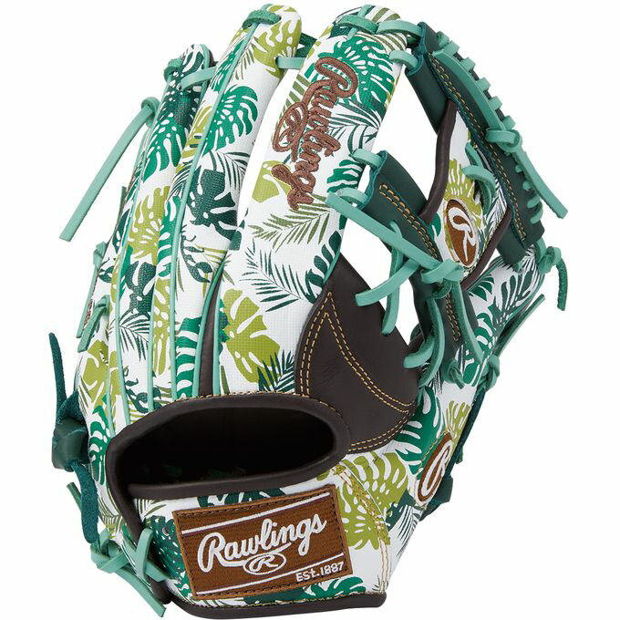 楽天SPOPIA NET SHOP【人気商品】 ■ ローリングス rawlings 野球 軟式グラブ HOH GRAPHIC 2023 GR3FHGN62 CHO/DGRN チョコレート/ダークグリーン 【2023FW】