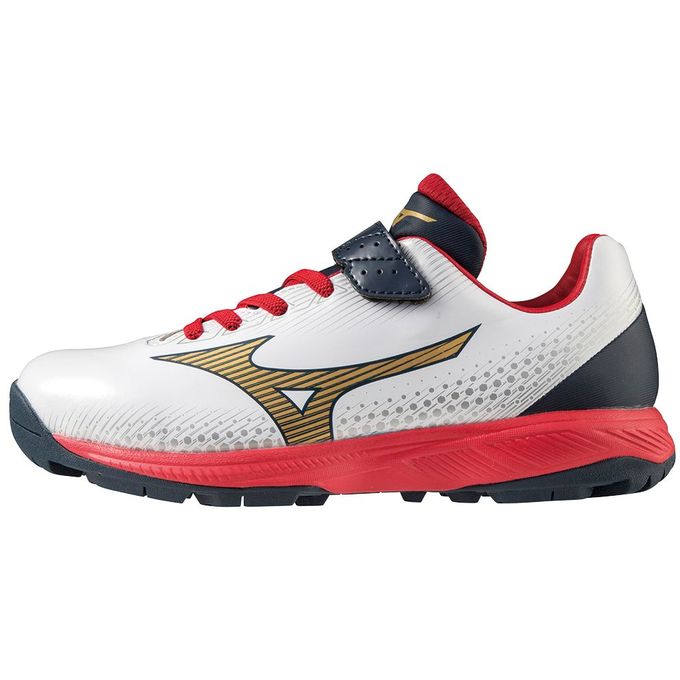 ミズノ MIZUNO 野球 ジュニア トレーニングシューズ ライトレボ トレーナー Jr. CR 11GT222342 ホワイ..