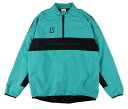 ルースイソンブラ LUZeSOMBRA メンズ レディース フットサル ウェア アウター ピステ STRETCH TAFTA MESH HALFZIP TOP ...