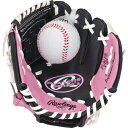 【お得なクーポン発行中】 ローリングス rawlings 野球 幼児用 グラブ PL91PB-12/0 PK/B 【2021SS】