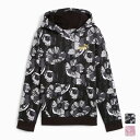 【1,000円OFFクーポン発行中】 プーマ PUMA ジュニア カジュアルウエア トップス スウェット パーカー ESS+ CLASS ACT AOP フーディスウェット 684070 【2024FW】