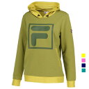 【お得なクーポン発行中】 フィラ FILA レディース テニスウェア プルオーバーフーディ VL2713 【2023FW】