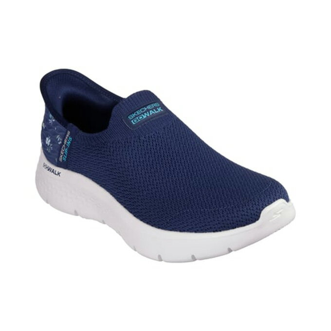 楽天SPOPIA NET SHOP【お得なクーポン発行中】 スケッチャーズ Skechers レディース カジュアル スニーカー シューズ GO WALK FLEX - SUNSET ROSE 124822 NVTQ 【2024FW】