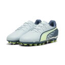 【お得なクーポン発行中】 プーマ PUMA キッズ ジュニア サッカー シューズ スパイク 土 キング マッチ HG/AG+MID JR 108049 03 【...