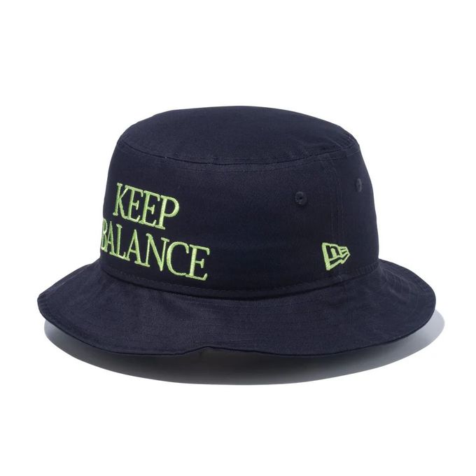ニューエラ NEW ERA ゴルフ 帽子 バケット ハット GF BUCKET01 KEEP BALANCE NVY 14109164 【2024SS】