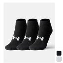 アンダーアーマー UNDER ARMOR メンズ レディース 小物 靴下 UA Core Low Cut 3pk 1361574 【2022SS】