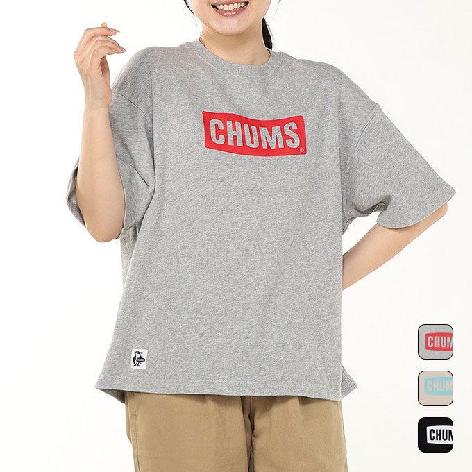 【2,000円OFFクーポン発行中】 チャムス CHUMS メンズ レディース アウトドア ウェア トップス 半袖 プルオーバー スウェット SS チャムスロゴクルートップ ループパイル CH00-1497 【2025SS】