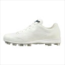【2,000円OFFクーポン発行中】 ミズノ MIZUNO 野球 ポイントスパイク ライトレボゼロ 2 ∞ 11GP231601 01 ホワイト×ホワイト 【2...