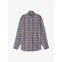 ザ・ノースフェイス THE NORTH FACE メンズ レディース シャツ L/S MADRAS SHIRT NR12431 IG 【2024SS】