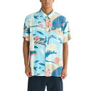 クイックシルバー QUIKSILVER メンズ スポーツ カジュアル ウェア トップス 半袖 フルボタン シャツ SAFE PARADISE SS EQYWT04607 【2025SS】