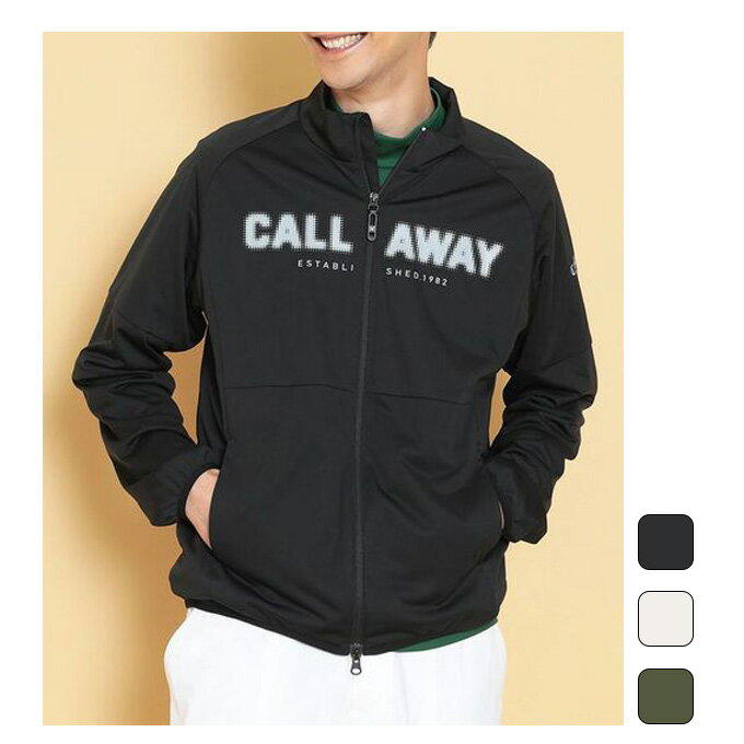 【2,000円OFFクーポン発行中】 キャロウェイ callaway メンズ ゴルフ ウェア アウター スターストレッチ フルジップブルゾン C24215100 【2024FW】