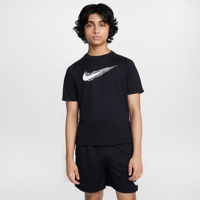 楽天SPOPIA NET SHOP【お得なクーポン発行中】 ナイキ NIKE キッズ ジュニア スポーツ カジュアル ウェア トップス Tシャツ YTH DF MULTI S/S トップ HBR HF8100 010