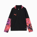 【お得なクーポン発行中】 プーマ PUMA キッズ ジュニア サッカー トレーニング アウター ジャージ INDIVIDUALCUP 1/4 ジップトップ 66...