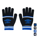 【お得なクーポン発行中】 アンブロ umbro メンズ サッカー アクセサリー 手袋 ニットグローブ UUAYJD54 【22024FW】