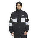 【お得なクーポン発行中】 アディダス adidas メンズ レディース スポーツ カジュアル ウェア 長袖 フルジップ ジャケット M WORD ウーブンジャケット JM2064 KQD39 【2025SS】