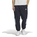 【お得なクーポン発行中】 アディダス adidas メンズ スポーツ カジュアル ウェア ボトムス ロング パンツ ジャージ M WORD ウーブンパンツ JM...