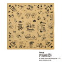 【お得なクーポン発行中】 ロゴス LOGOS メンズ レディース 小物 バンダナ SNOOPY(PEANUTS 75years) バンダナ 3750031 ベー...