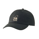 【お得なクーポン発行中】 ロゴス LOGOS キッズ ジュニア 帽子 キャップ SNOOPY(PEANUTS 75years)KIDS CAP 3756010 ブラック 【2025SS】