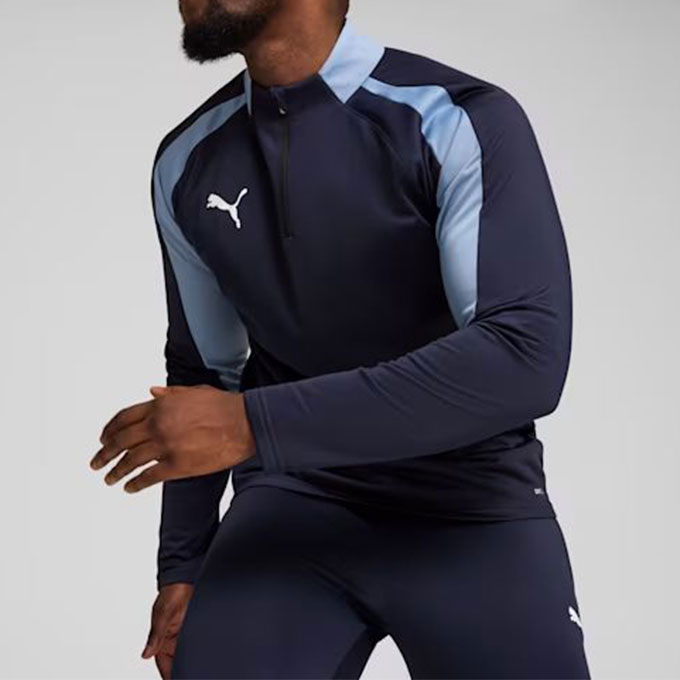 【お得なクーポン発行中】 プーマ PUMA メンズ スポーツ サッカー トレーニング ウェア トップス 長袖 ハーフジップ メンズ サッカー INDIVIDUAL LIGA 1/4 ジップ トップ 660196 【2025SS