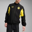 【お得なクーポン発行中】 プーマ PUMA メンズ スポーツ サッカー トレーニング ウェア トップス 長袖 フルジップ ブルゾン ドルトムント FTBLARC...