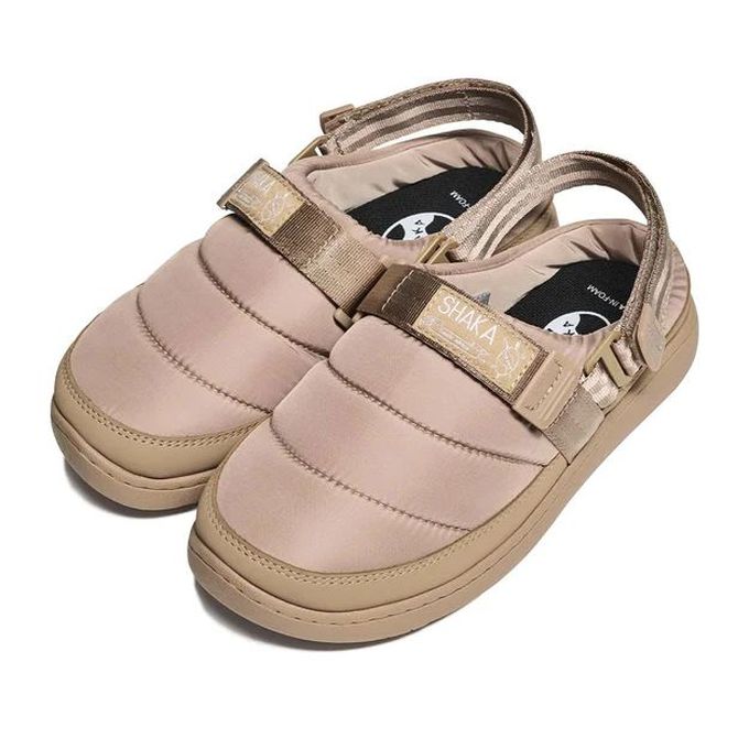 シャカ SHAKA レディース 中綿クロッグサンダル SCHLAF CLOG 433233 TAUPE 【2022FW】