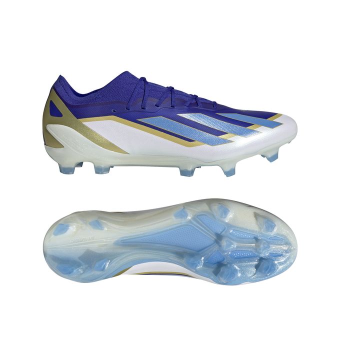 アディダス adidas メンズ レディース サッカー スパイク 天然芝 シューズ X CRAZYFAST ELITE Football boots Firm Ground NLA37 ID0710 【2024SS】