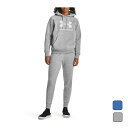 【お得なクーポン発行中】 アンダーアーマー UNDER ARMOR レディース カジュアルウェア フーディー UAライバルフリース ビッグロゴ プルオーバー フーディー 1379501 【2024FW】