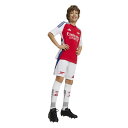 【お得なクーポン発行中】 アディダス adidas ジュニア キッズ サッカー ウェア トップス 半袖 キッズ アーセナルFC ホーム レプリカ ユニフォーム ...