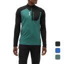 ミレー MILLET メンズ アウトドア ウェア トップス 長袖 吸汗 速乾 ハーフジップ インナー シャツ KAMET TS ZIP LS M MIV1045...
