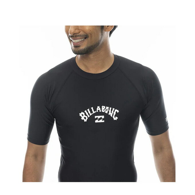 楽天SPOPIA NET SHOP【お得なクーポン発行中】 ビラボン BILLABONG メンズ マリン サーフ ラッシュガード ROUND NECK SS BE011852 【2025SS】