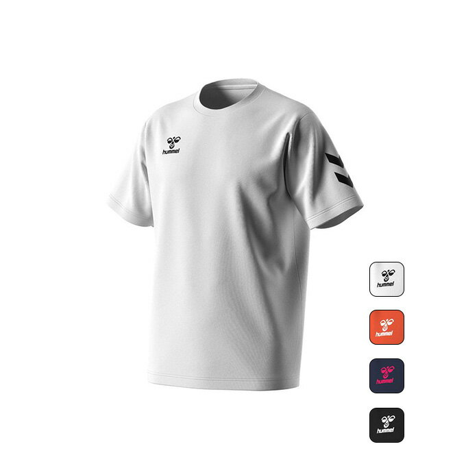 【2,000円OFFクーポン発行中】 ヒュンメル Hummel メンズ サッカー ウェア トップス 半袖 ワンポイントTシャツ HAY2139 【2025SS】