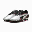 【お得なクーポン発行中】 プーマ PUMA キッズ ジュニア サッカー シューズ スパイク 土 人工芝 キング マッチ HG/AG+MID JR 108321 ...