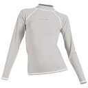 【お得なクーポン発行中】 ノースコースト north coast レディース ラッシュガード 長袖 WOMAN'S LS RASH GUARD NC-8602 【2025SS】