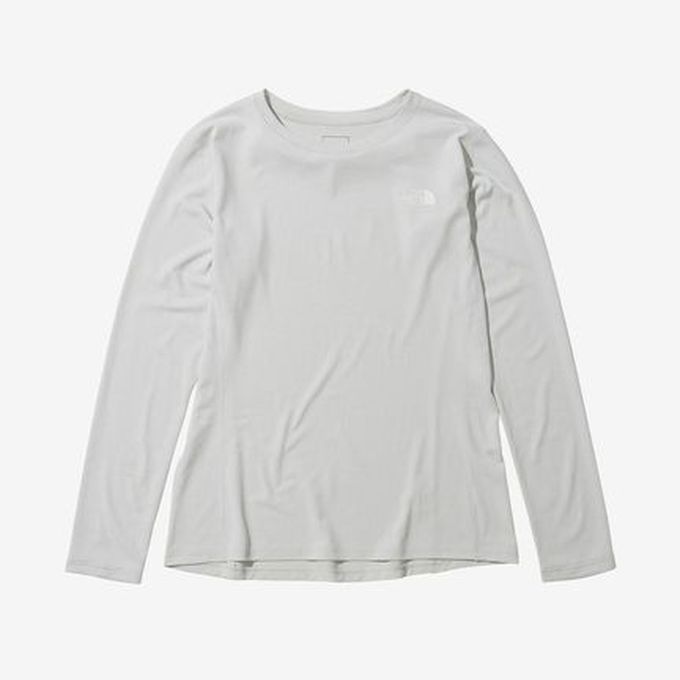 【お得なクーポン発行中】 ザ・ノース・フェイス THE NORTH FACE レディース トレッキング アウトドア ウェア トップス ロングスリーブ Tシャツ L/S FLASHDRY 3D Crew NTW12203 TI 【2025SS】