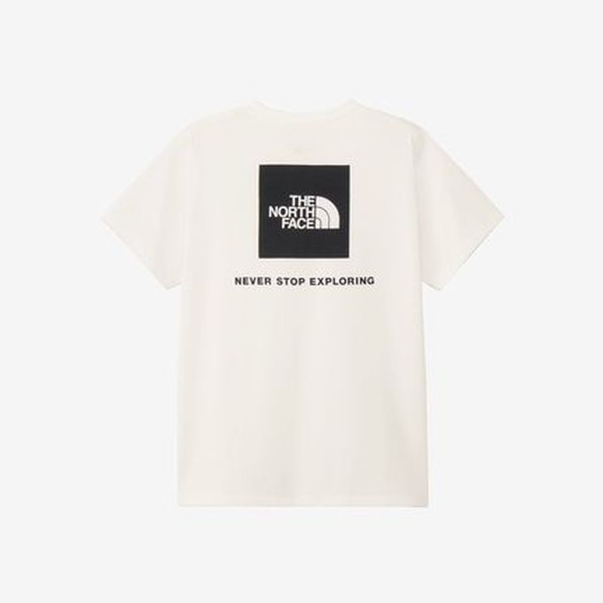 【2,000円OFFクーポン発行中】 ザ・ノース・フェイス THE NORTH FACE レディース トレッキング アウトドア ウェア トップス Tシャツ S/S Back Square Logo Tee NTW32447 W2 【2025SS】