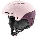 【予約販売中】 ウベックス UVEX メンズ レディース スキー スノーボード ヘルメット stance 5663181805UVEX パウダー/プラムマット ...