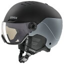 【予約販売中】 ウベックス UVEX メンズ レディース スキー スノーボード バイザーヘルメット wanted visor pro V 5663161205U...