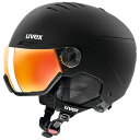 【予約販売中】 ウベックス UVEX メンズ レディース スキー スノーボード バイザーヘルメット wanted visor 5662621005UVEX ブラ...